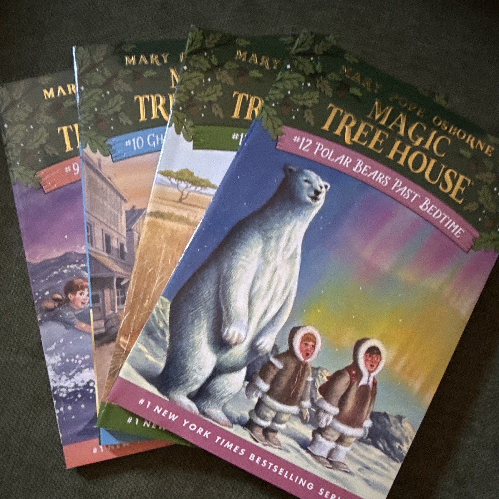 Mary Pope Osborne Magic Tree House Ser. Books 9-12 Box Set: Dolphins+