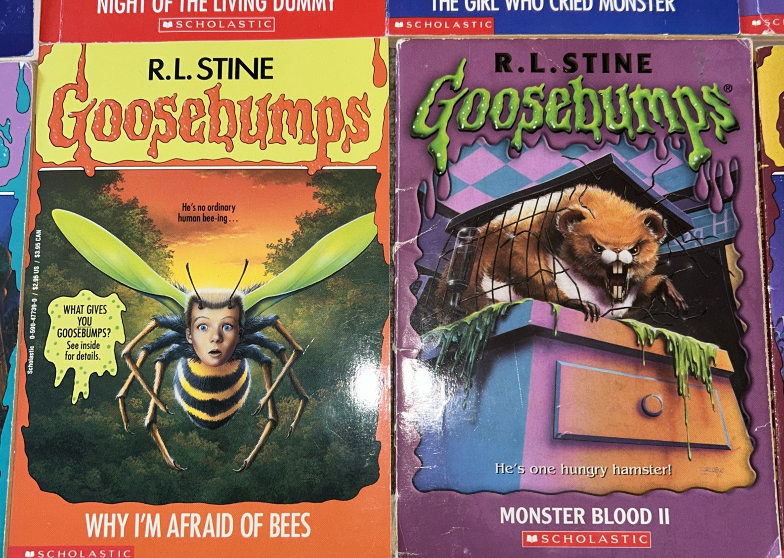 32 Vtg Goosebumps Books by RL Stine – See Pics & Description