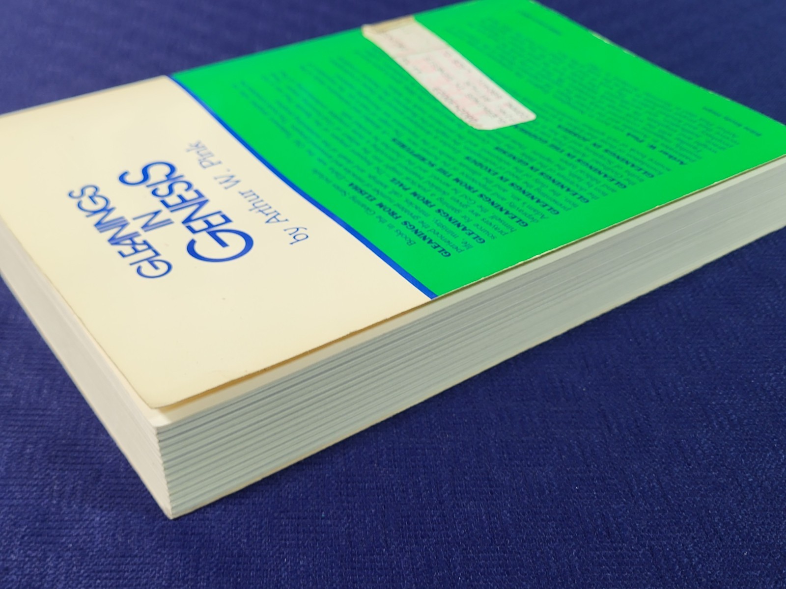 Gleanings in Genesis – Paperback, Arthur W Pink