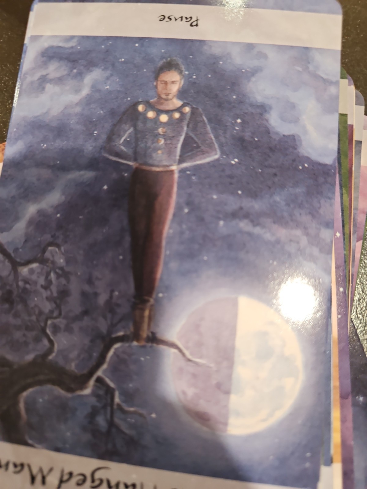 Lunar Tarot: Manifest your dreams 78 Cards 64 Page Book