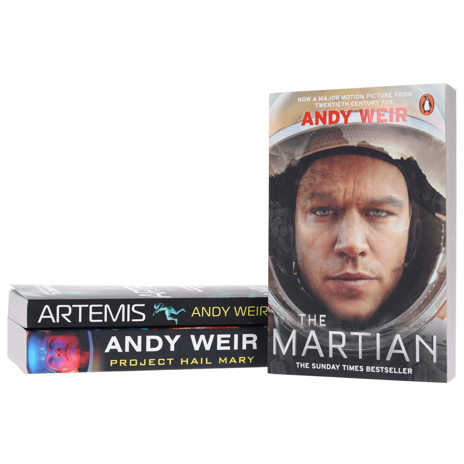 Andy Weir (The Martian, Artemis & Project Hail Mary) 3 Books Set-Fiction-PB