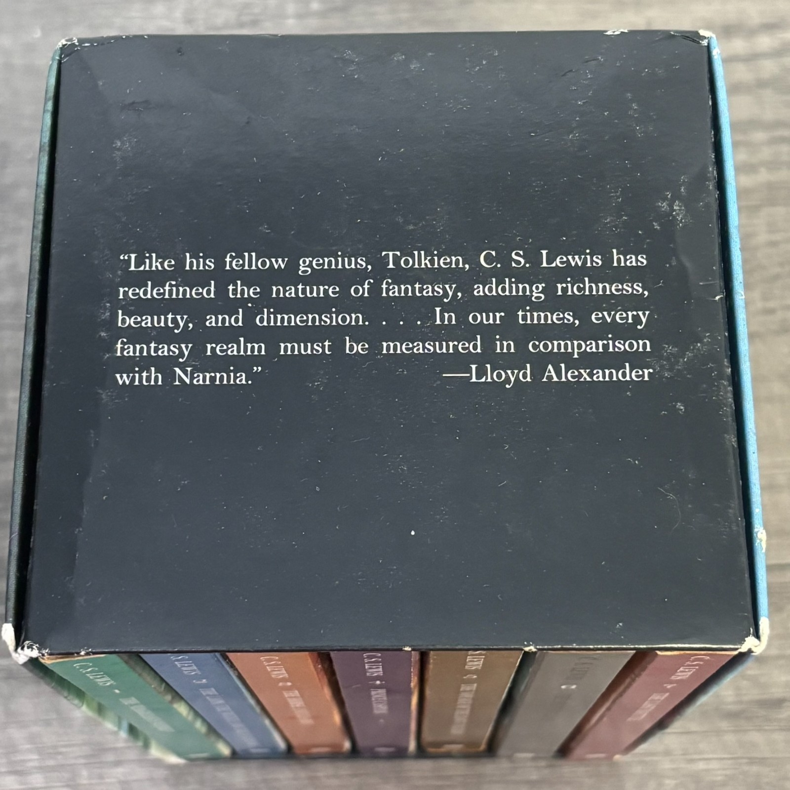 The Chronicles Of Narnia 7-Book Box Set C.S. Lewis Paperback 2002 Edition