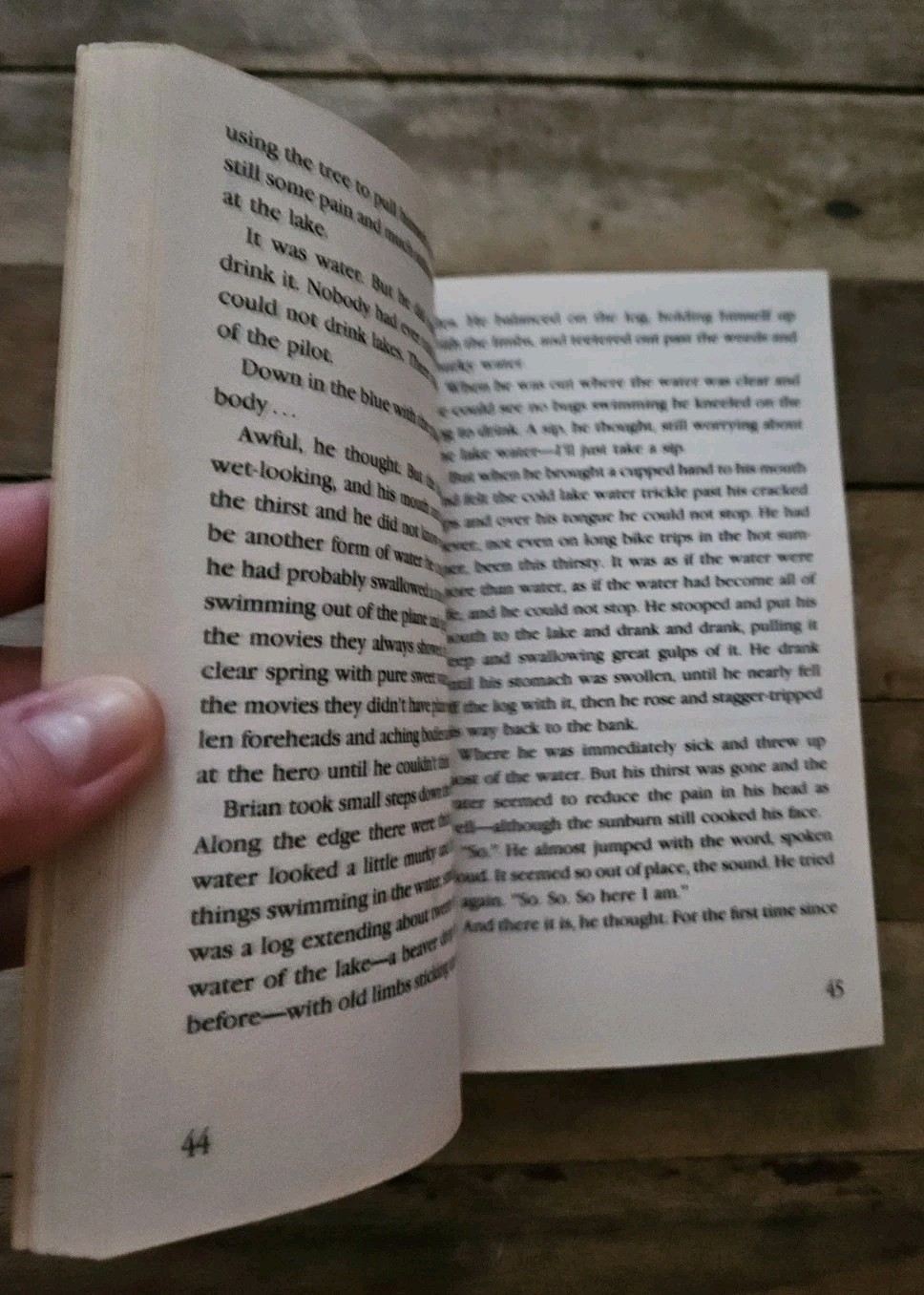 1988. 1st Printing : Hatchet By Gary Paulsen | Trumpet Club Special Edition PB