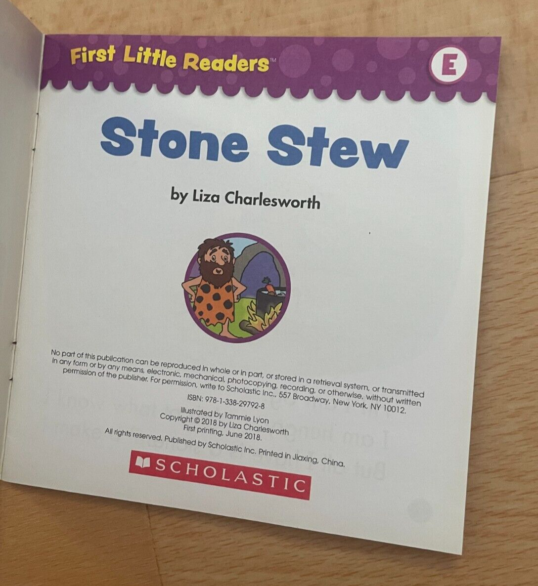 FIRST LITTLE READERS. LIZA CHARLESWORTH, STONE STEW 14 X 14 CM.
