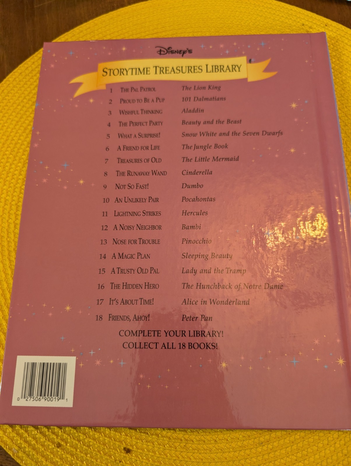Disney Storytime Treasures Library Volume 19 Parents Guide