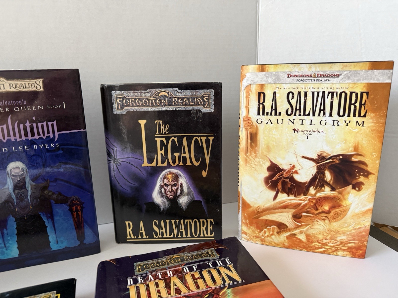 Forgotten Realms Books Lot of 6 R.A. Salvatore and Ed Greenwood Hardcover