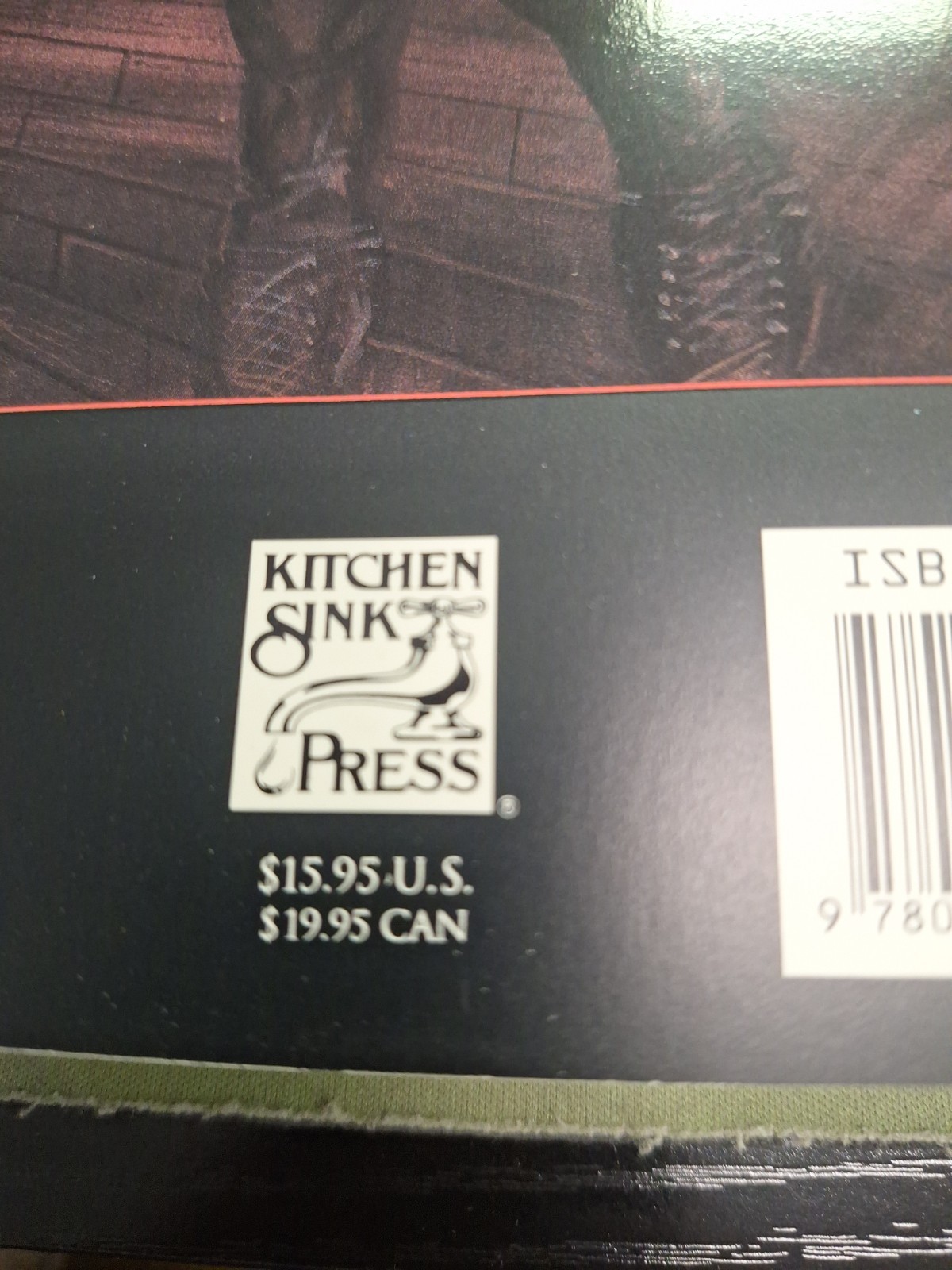 The Crow J. O’Barr graphic novel comic book Kitchen Sink Press Paperback