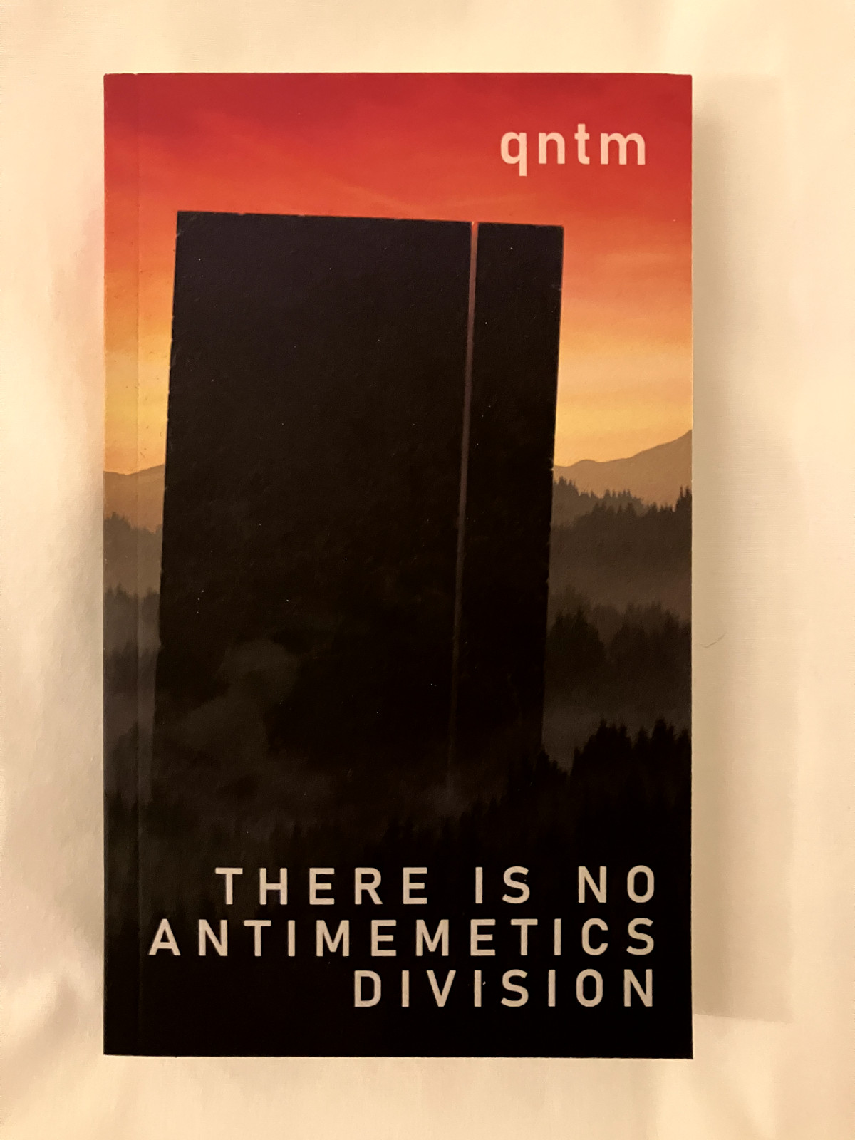 There Is No Antimemetics Division 1st Ed Paperback by qntm (Out of Print) SCP