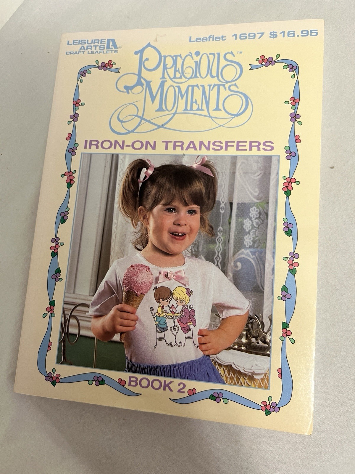 Leisure Arts Leaflet 1697 – Precious Moments Iron-On Transfers Book 2