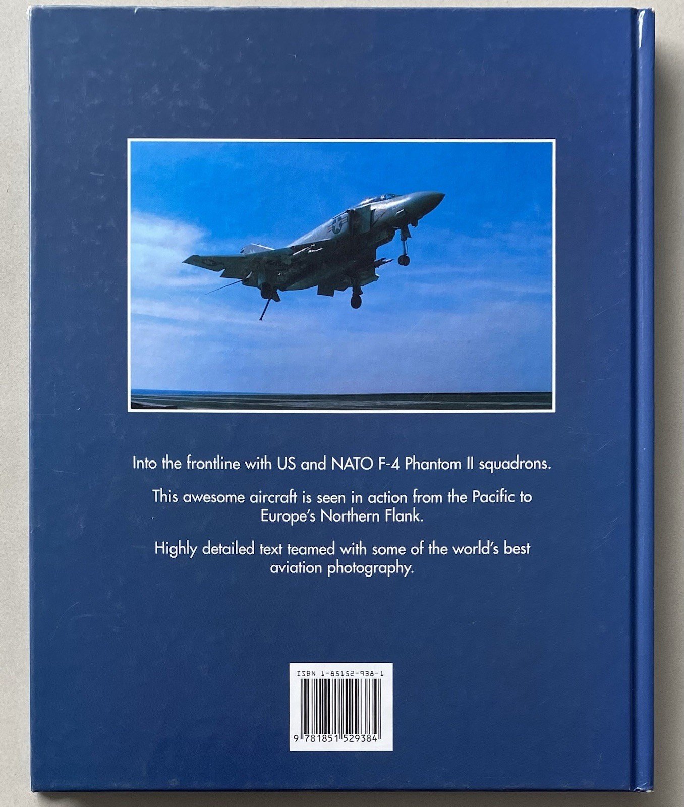 F-4 Phantom by Tony Holmes (1996 Hardcover) Aviation Photography