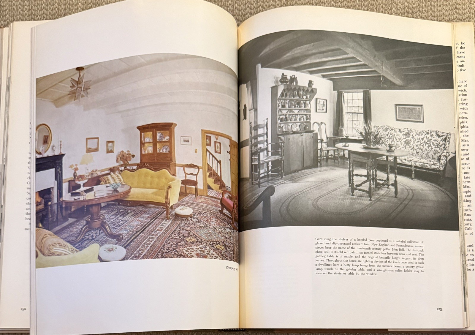 Living With Antiques: A Treasury Of Private Homes In America (1963, HC w/DJ)