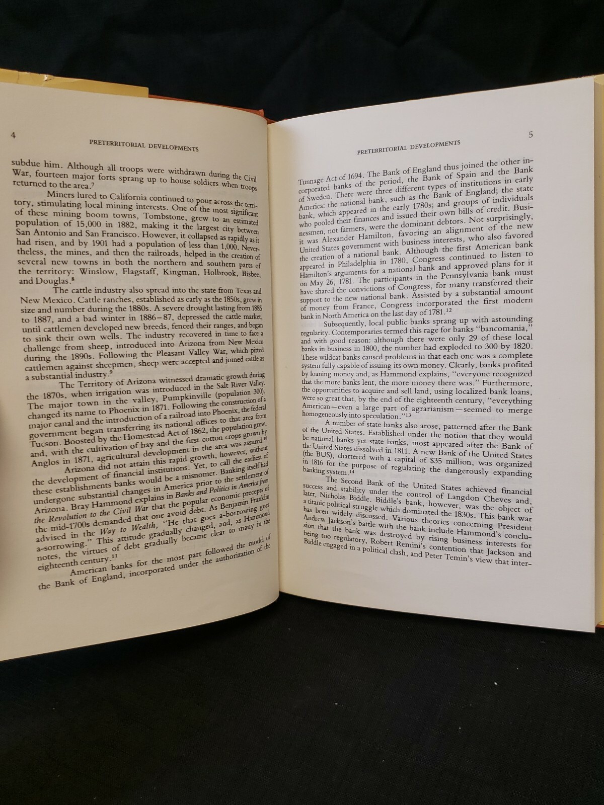 A History of Banking in Arizona Larry Schweikart Author Signed Inscribed 1982 HC