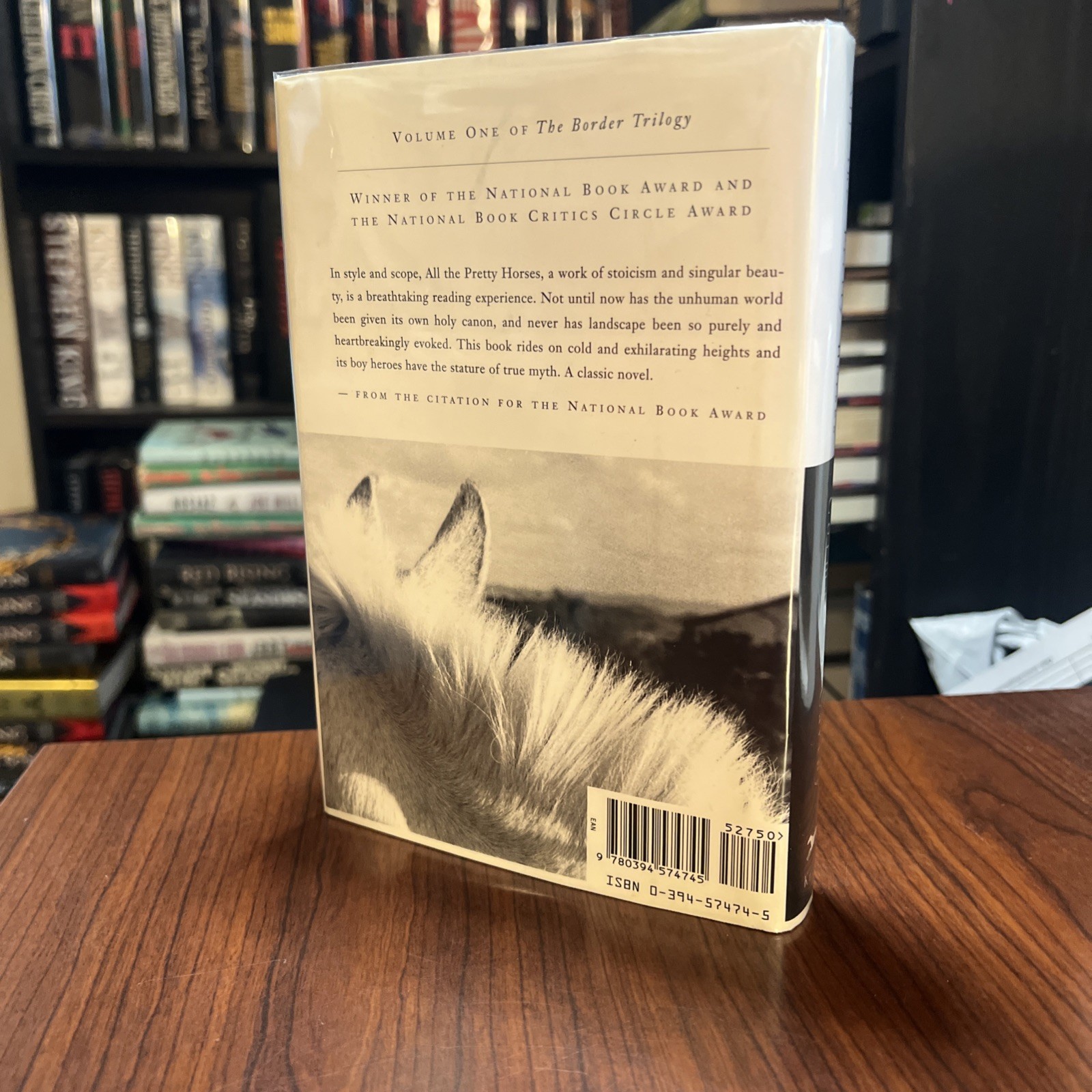 CORMAC MCCARTHY ALL THE PRETTY HORSES, Hardcover