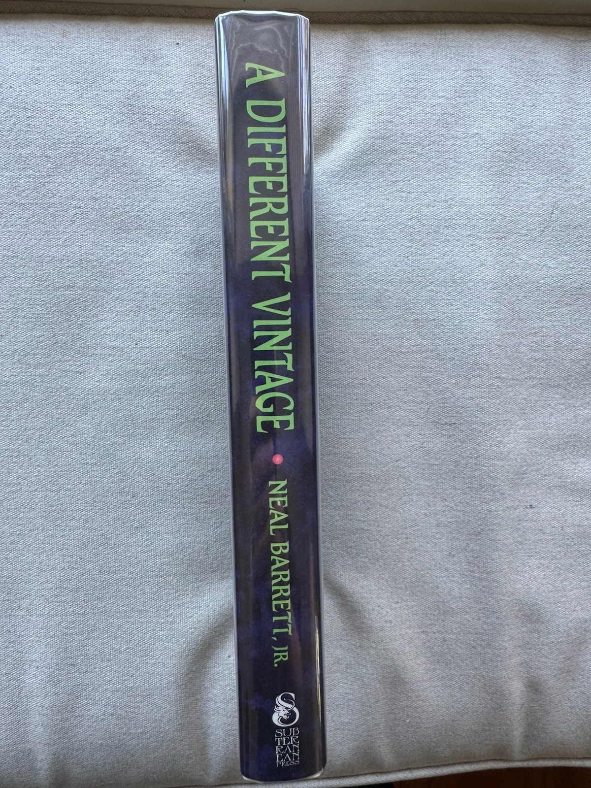 A Different Vintage signed by Neal Barrett Jr (Hardcover, Limited, New)