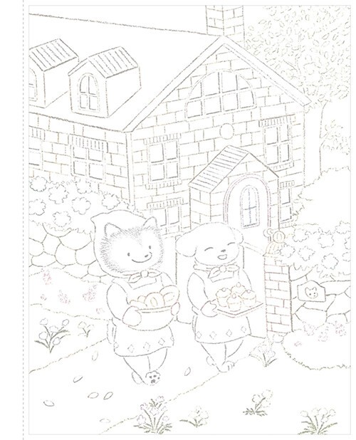 함께여서 반짝이는 하루 컬러링북 A Sparkling Day Together Coloring Book (Vol. 1)