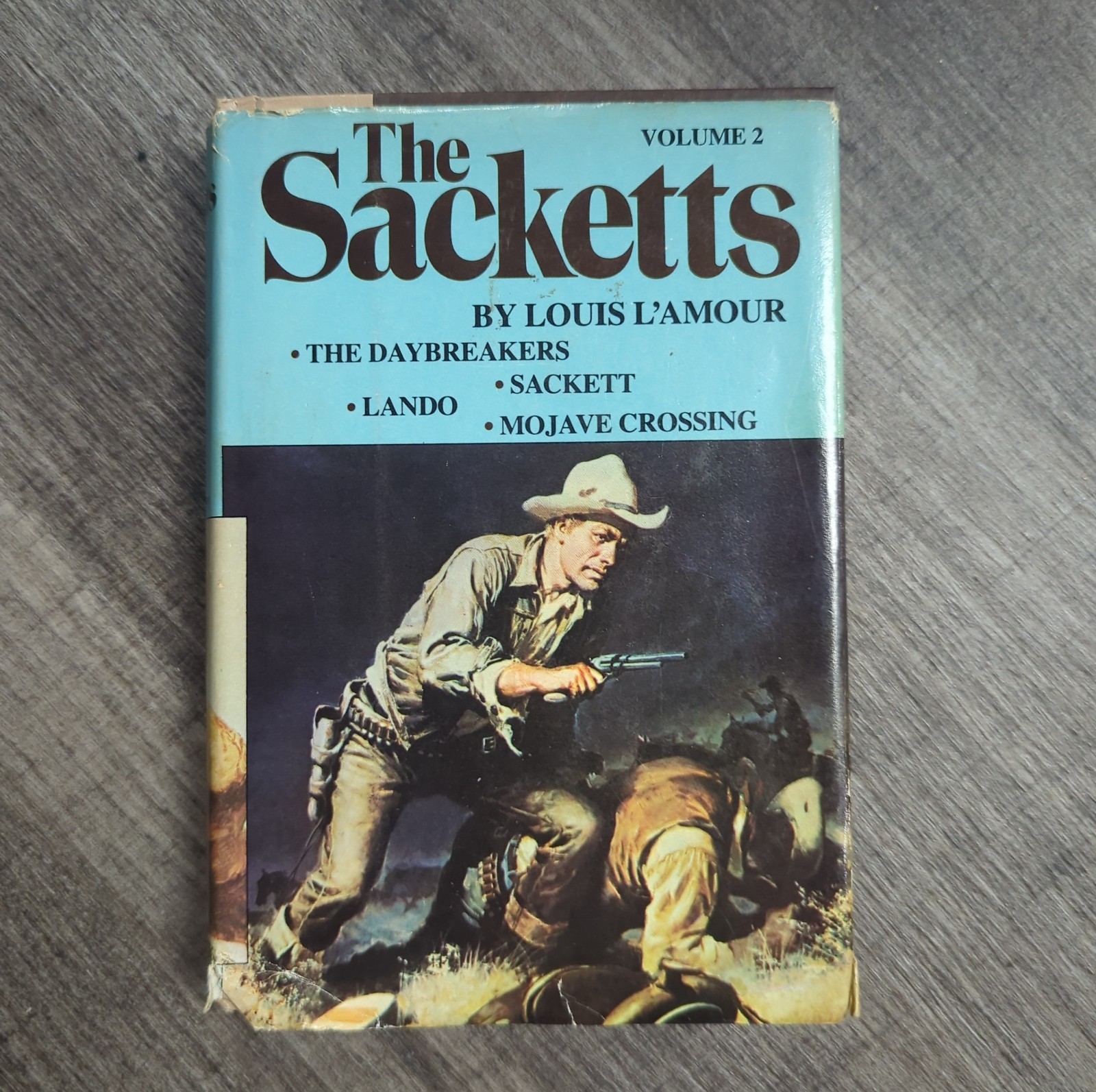 THE SACKETTS Complete 5 Volume Series by LOUIS L’AMOUR Book Club Edition HCDJ
