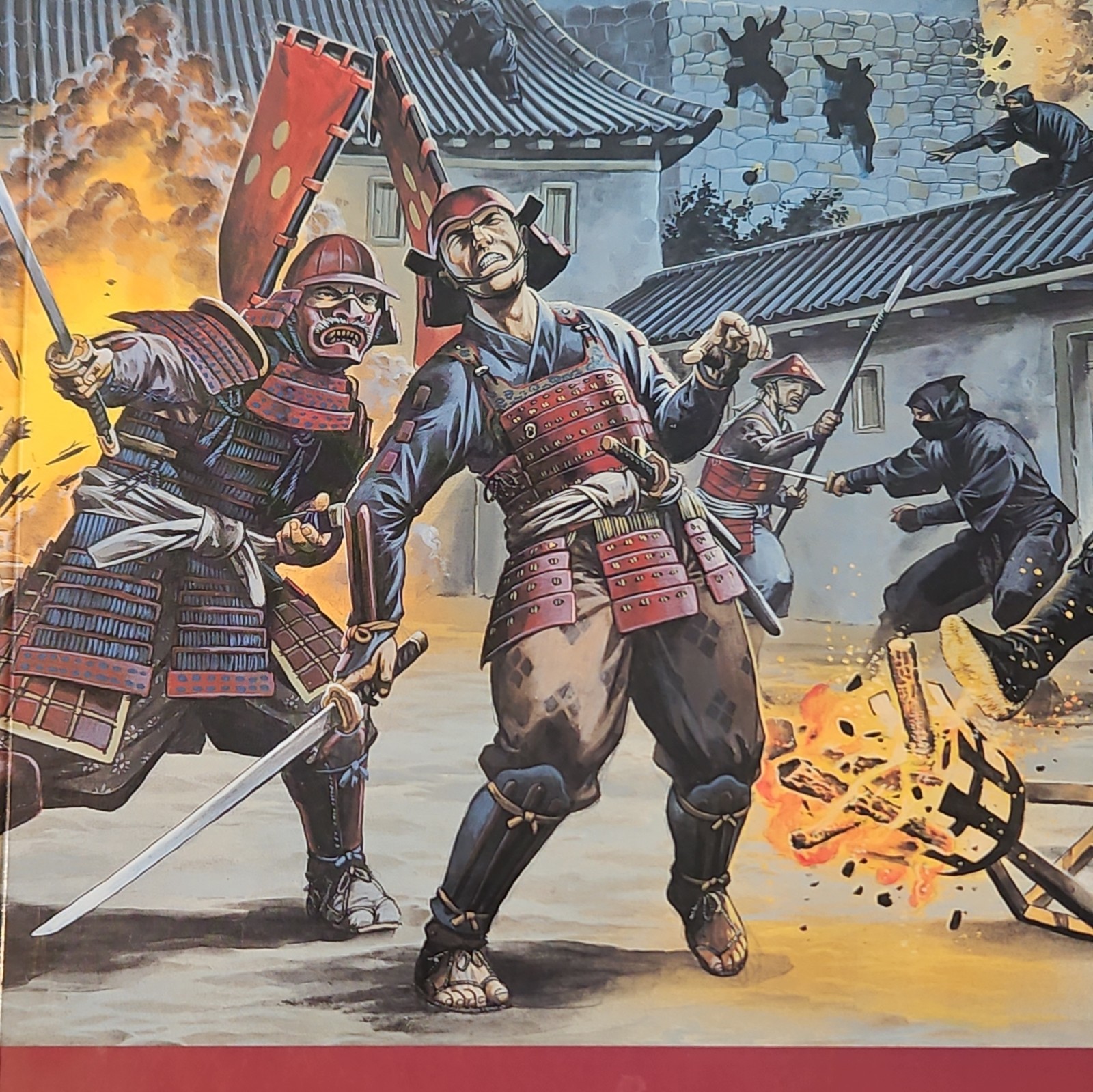 Warrior Series No. 64 Ninja AD 1460-1650 – Pre Owned – Minor Corner Ding
