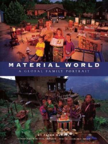 Material World: A Global Family Portrait – Hardcover By Peter Menzel – GOOD