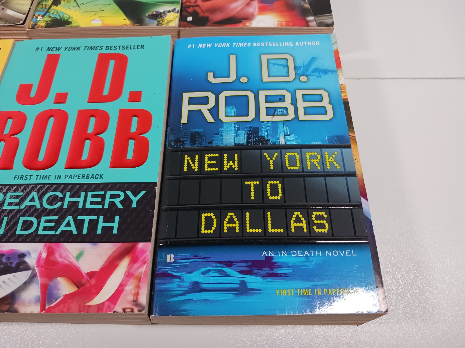 Lot of 20 J.D. Robb In Death Series Paperback Books Nora Roberts