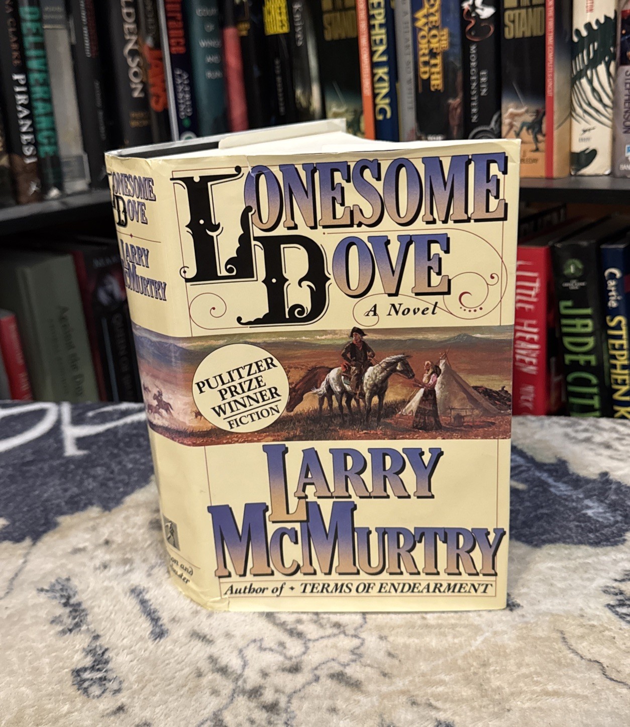 Lonesome Dove – Larry McMurtry (1985, Hardcover) First Edition/Late Print, G