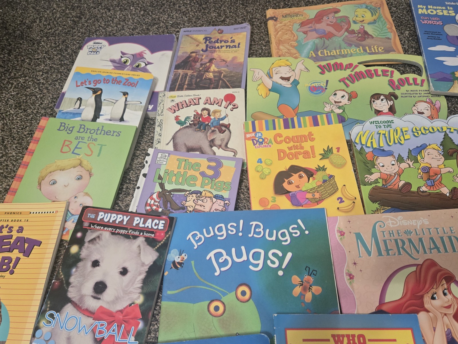 Random Lot of 35 – Books for Children’s/ Kids/ Toddler Babies/Preschool/Daycare