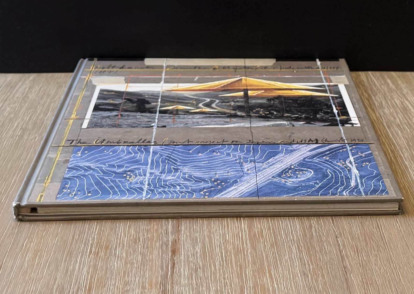 Accordion-Fold Book for the Umbrellas; Joint Project for Japan and U.S.A. 1991