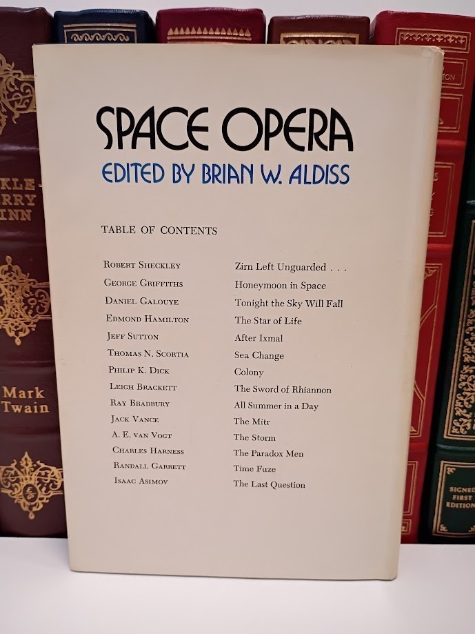 Space Opera HC (BCE) Philip K. Dick Jack vance Brian Aldiss Ray Bradbury DJ