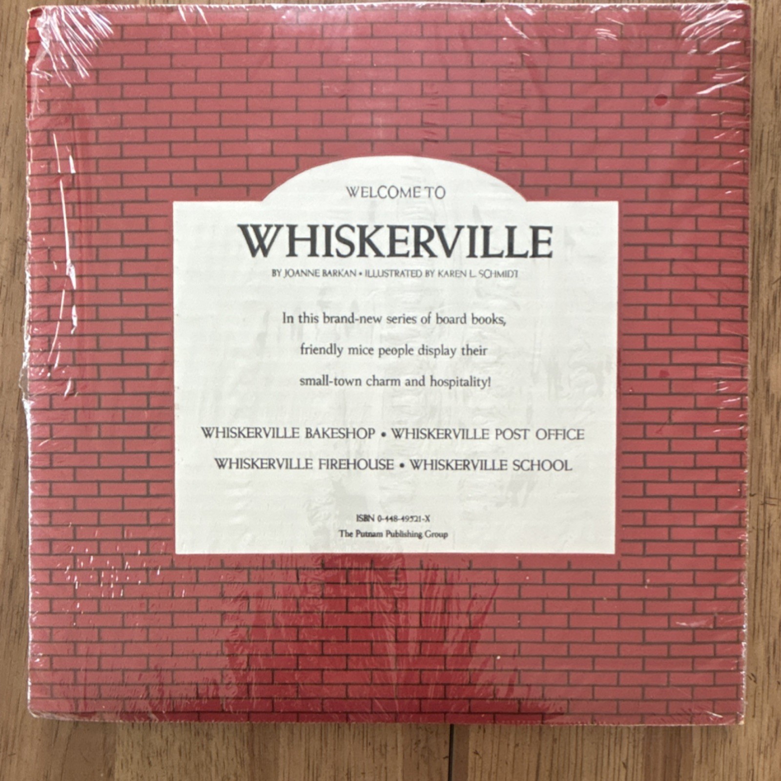New! Vintage Whiskerville Board Books