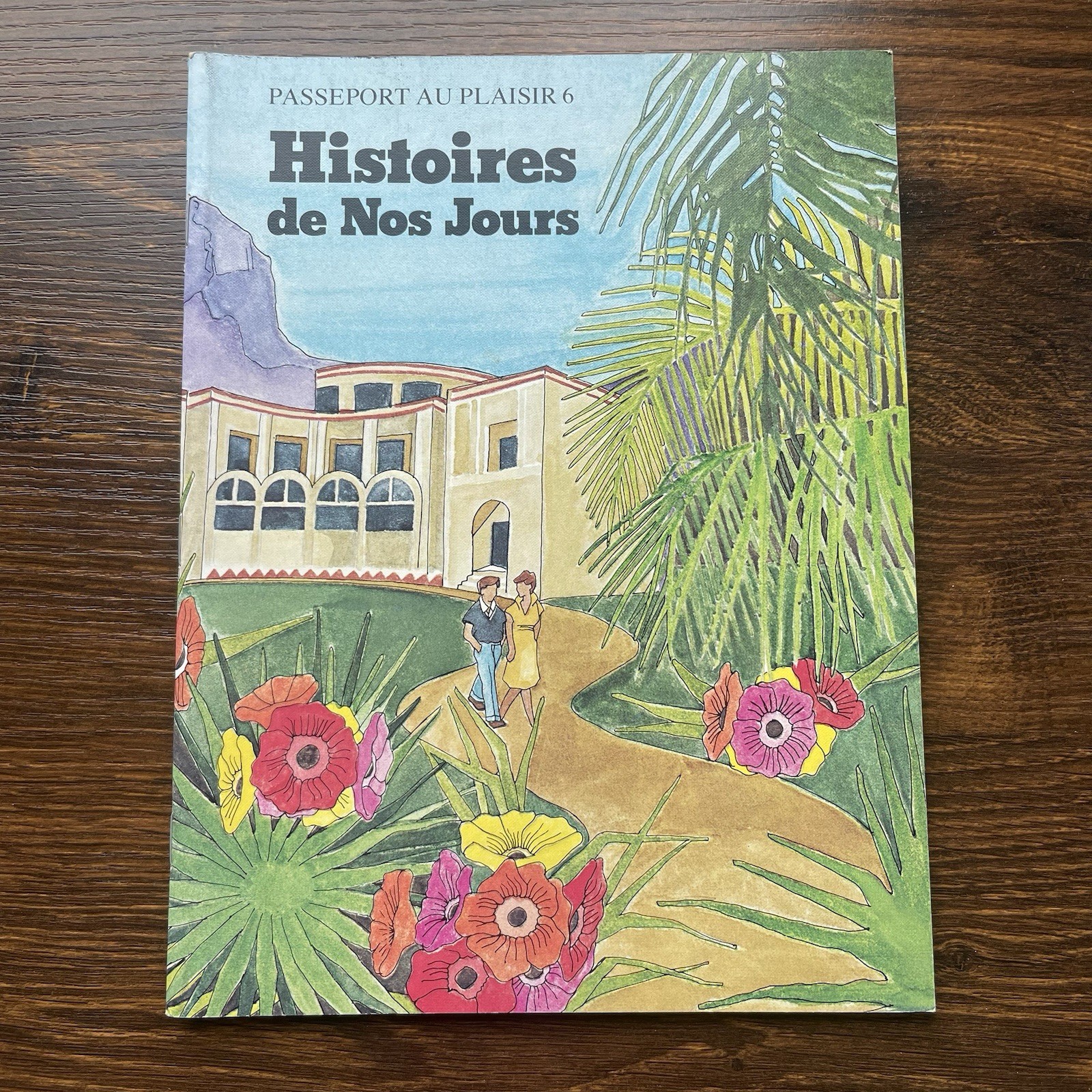 Passeporte Au Plaisir Book Lot of 6 French Childrens Teaching Various Topics PB