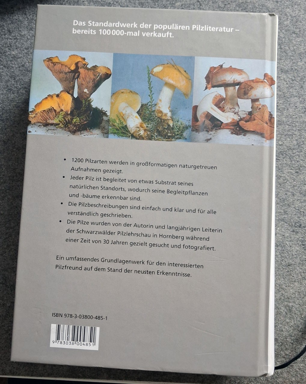 1200 Pilze in Farbfotos von Rose Marie Dähncke (2009, Gebundene Ausgabe)