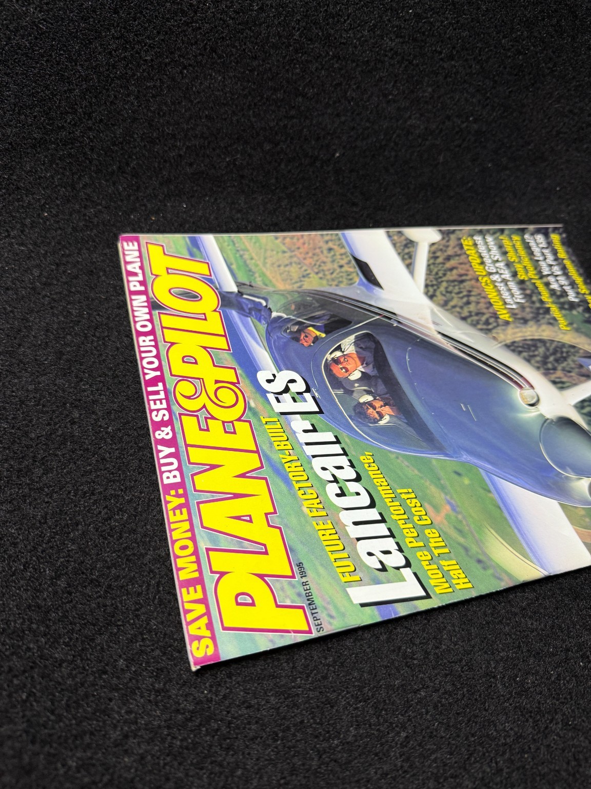 Plane & Pilot Magazine September 1995 Lancair ES Aviation Seaplanes Avionics