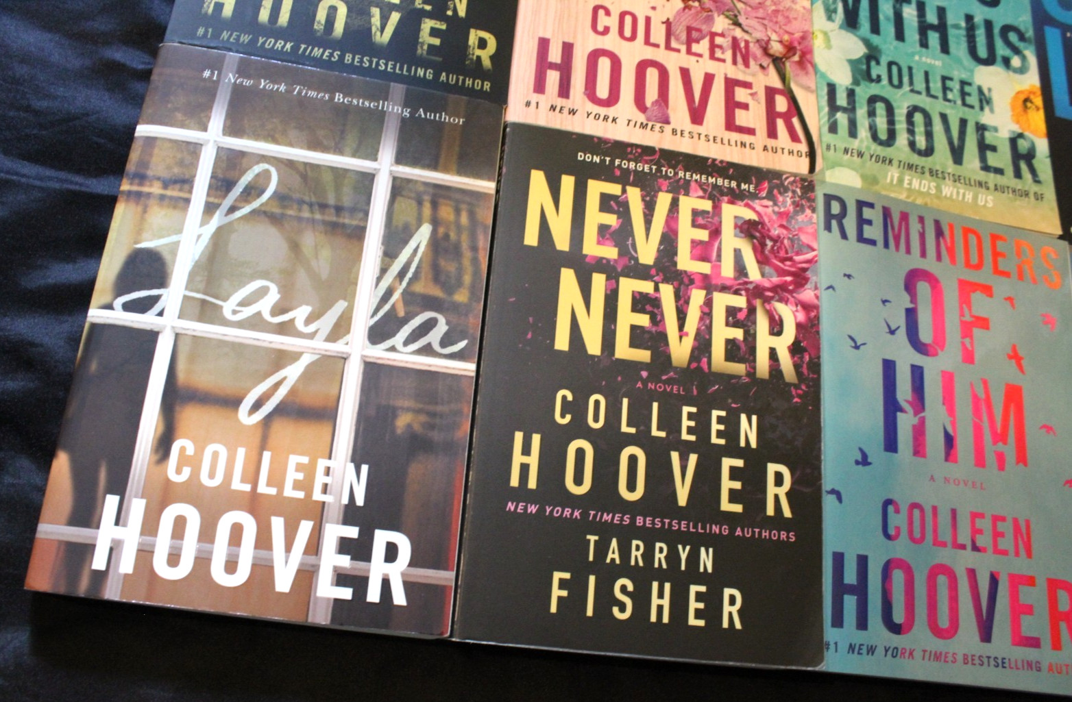 Colleen Hoover Trade Paperback Lot of 10 ~ Contemporary Romance (Acceptable)