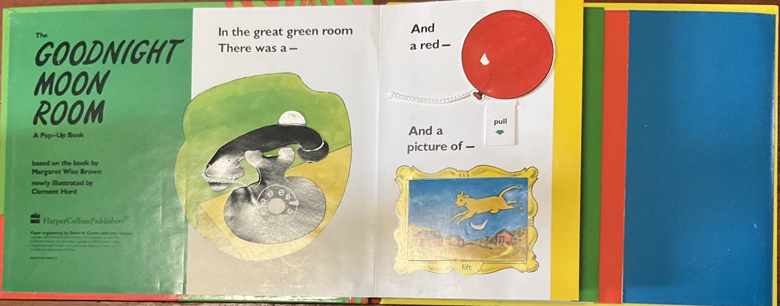 Goodnight Moon Room:Pop-Up Book by Margaret Wise Brown. Rare -New Condition copy