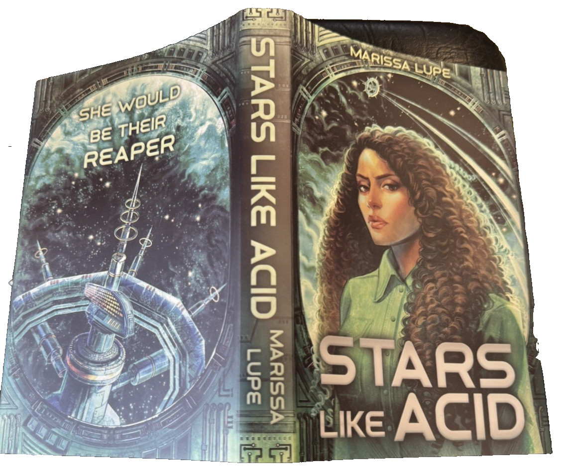 Stars Like Acid Marissa Lupe Signed Special Edition 2023 HC/DJ + Bookmark