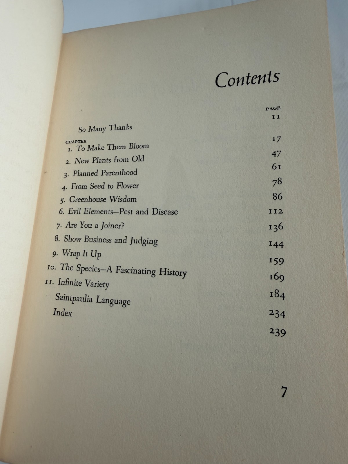 Book of African Violets by Helen Van Pelt Wilson 1953 4th Print HCDJ