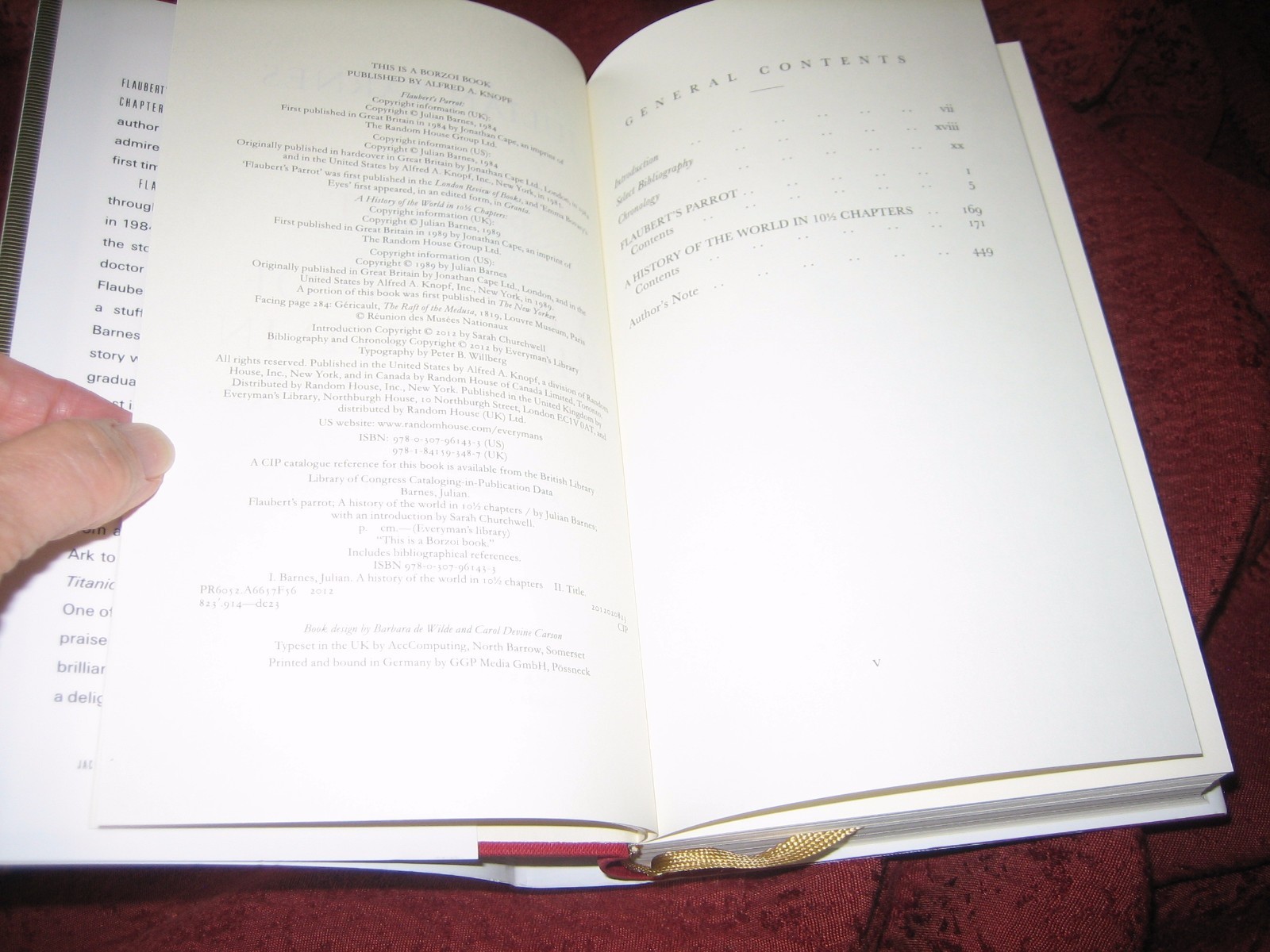Flaubert’s Parrot : A History of the World in 10 1/2 Chapters Julian Barnes (HD)