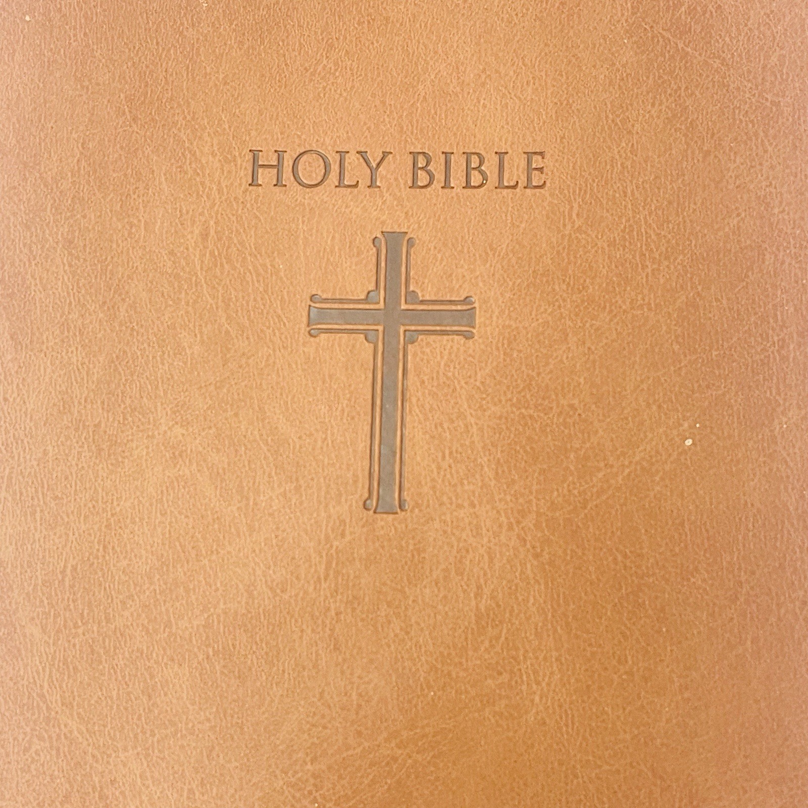 Holy Bible – NKJV Brown Imitation Leather – Super Giant Print Edition