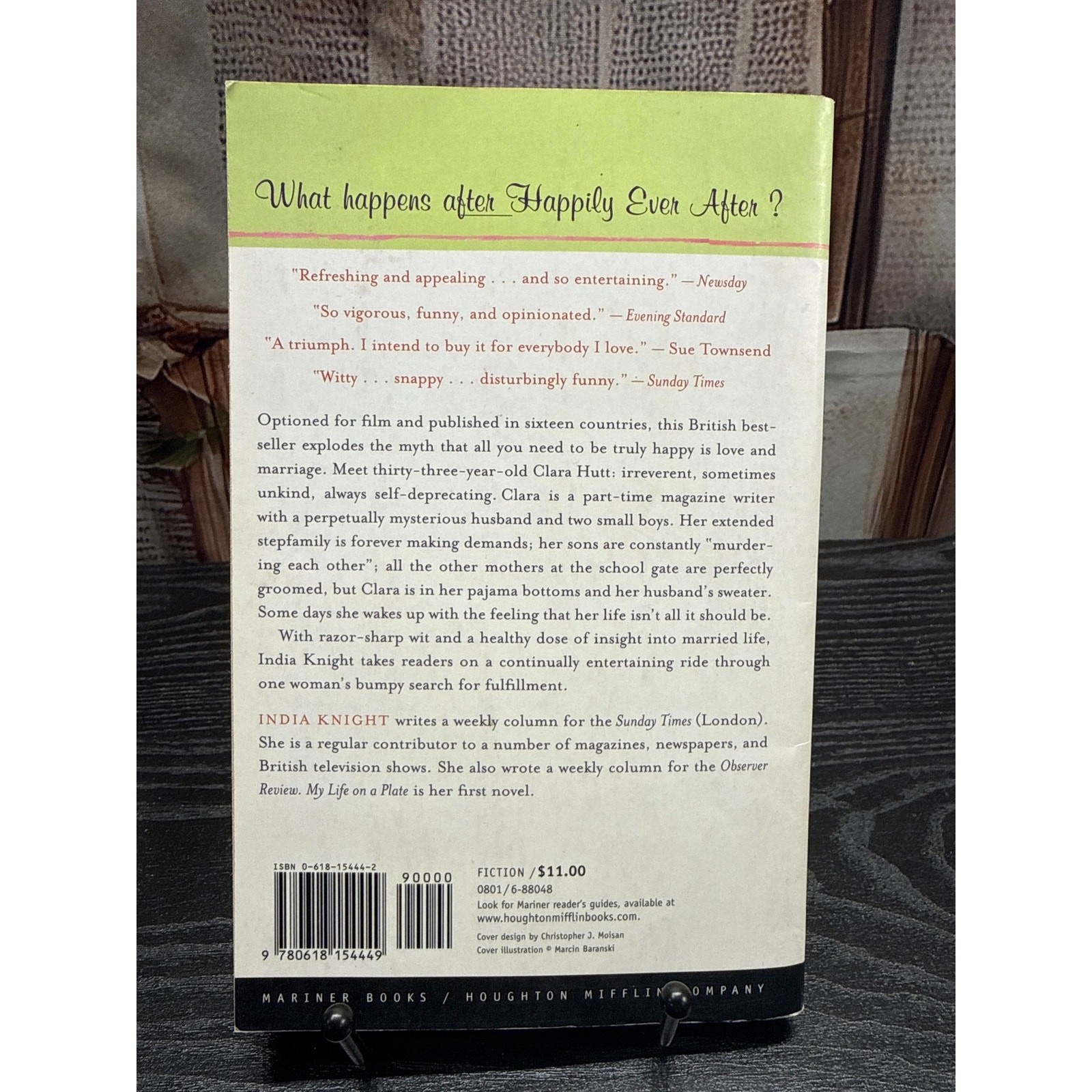 My Life on a Plate by India Knight Paperback Novel Contemporary Women’s Fiction