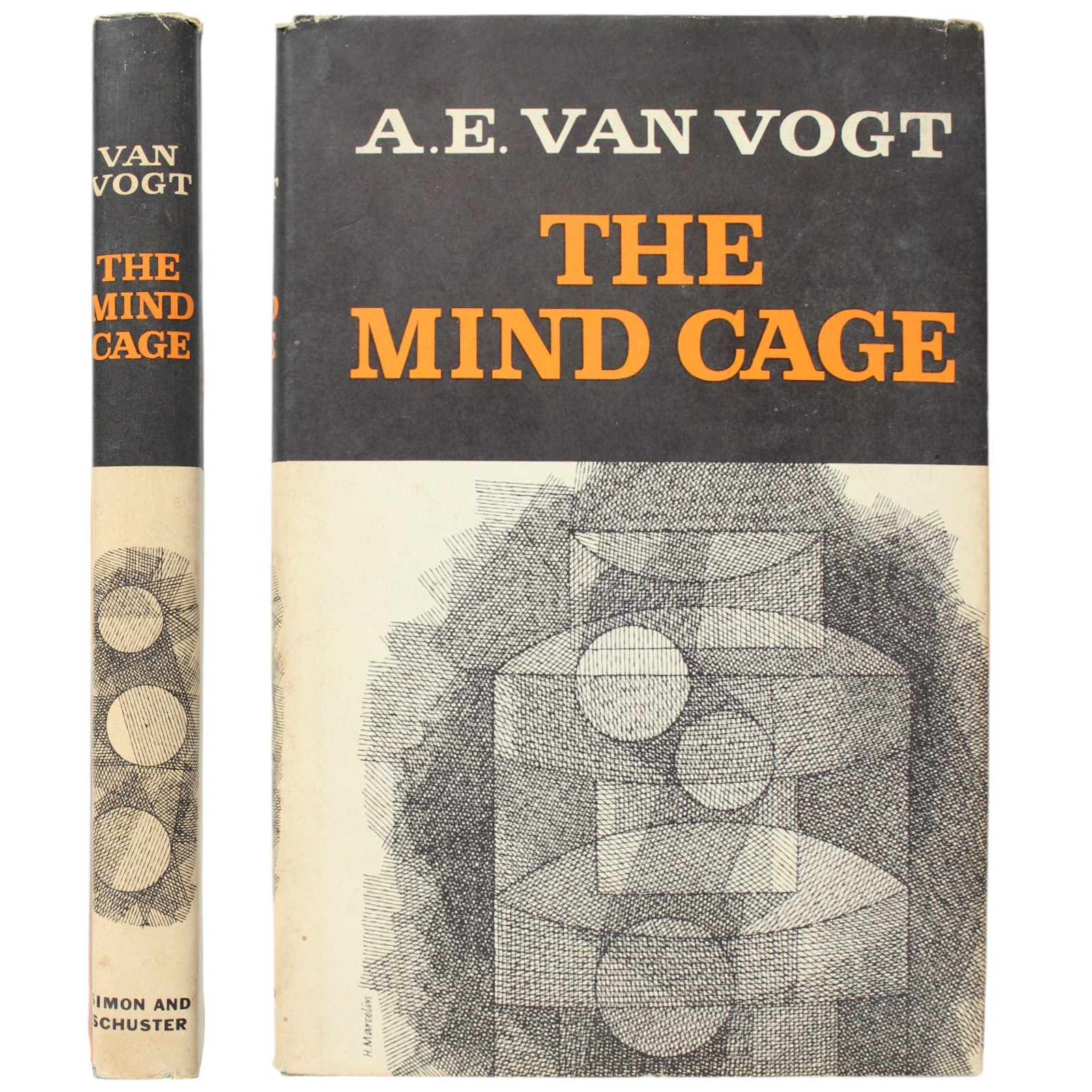 A.E. VAN VOGT Science Fiction Golden Age 1957 BCE HCDJ Classic