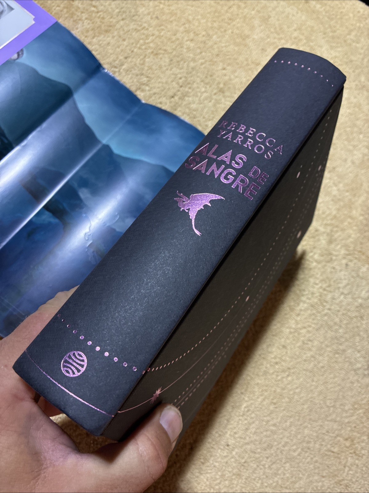Fourth Wing Spanish Alas de Sangre Special Deluxe Edition Digitally Signed