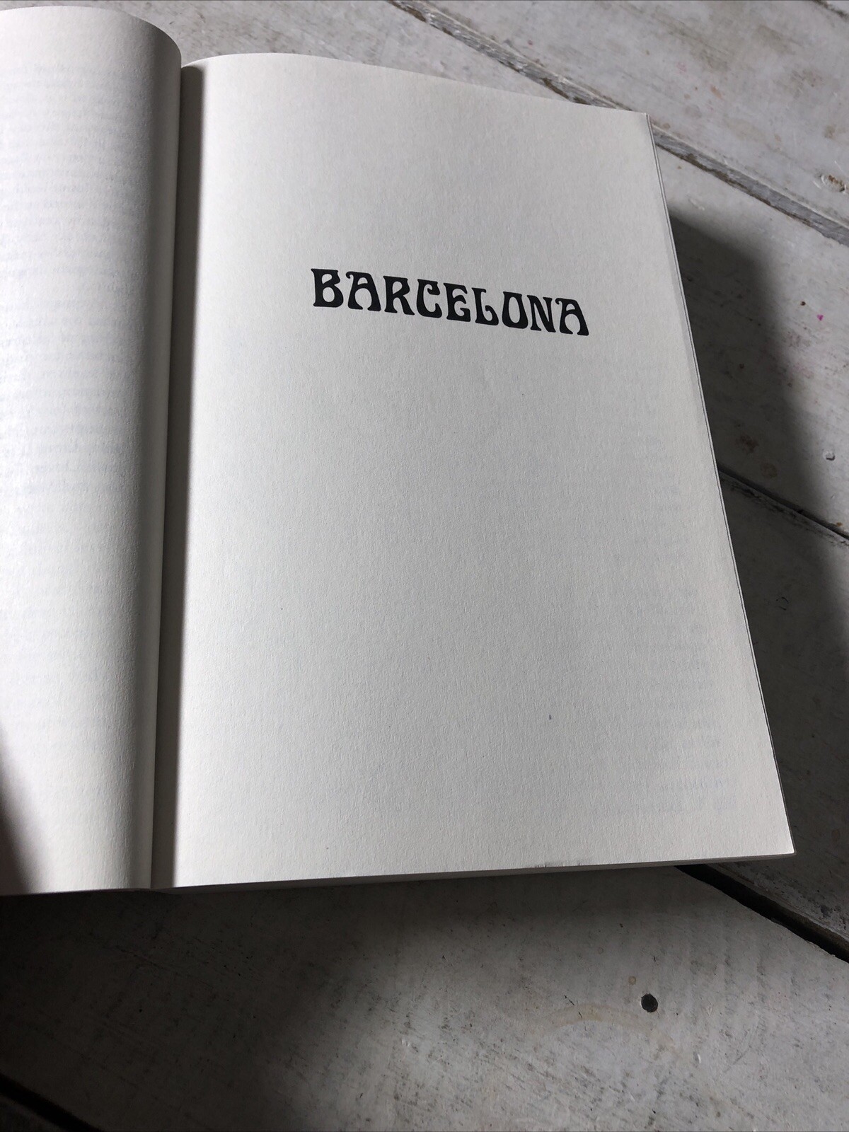 Barcelona Robert Hughes Paperback Art History Travel Culture Guide Book