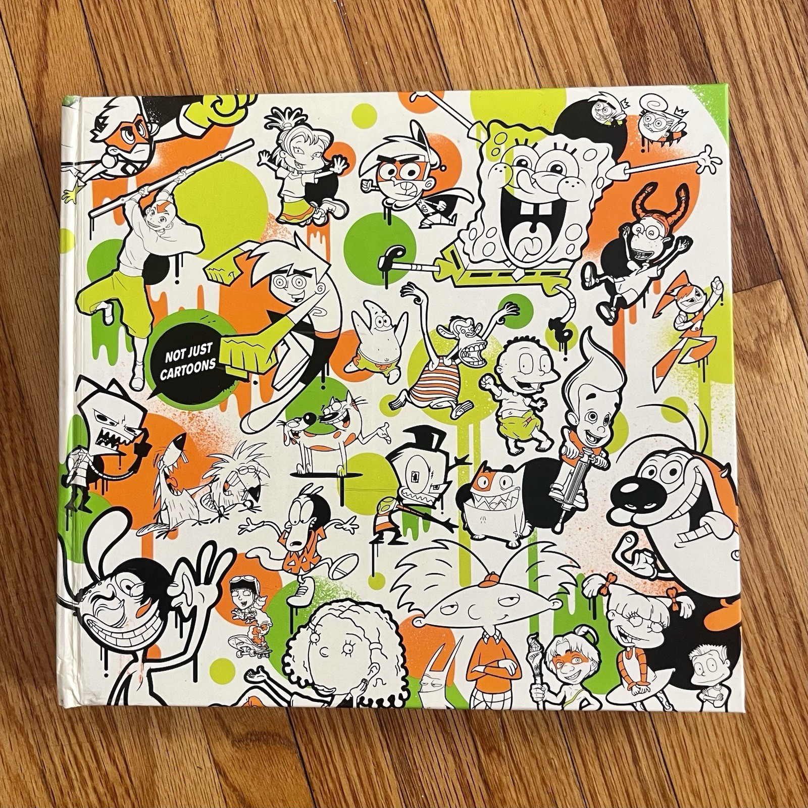 Nicktoons! by Jerry Beck 2007 Hardcover Nickelodeon Cartoon Art Design Drawing