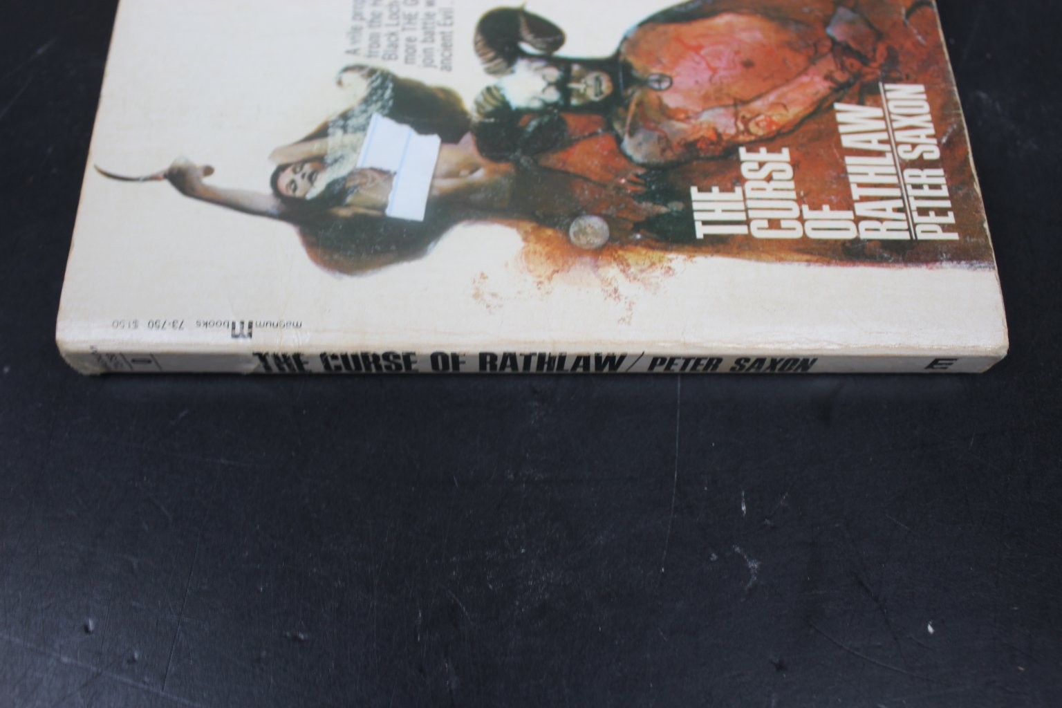 Curse of Rathlaw Peter Saxon 1968 Paperback Gothic Horror Occult Prestige PB