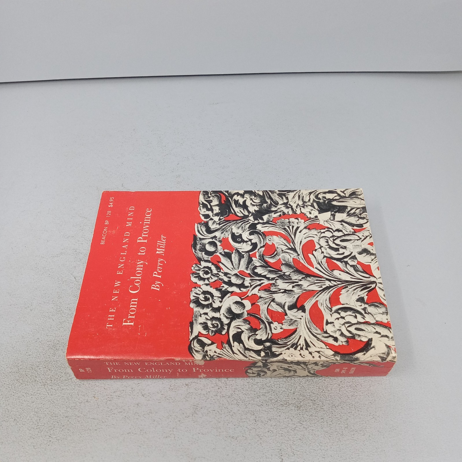 The New England Mind: From Colony to Province 1961 Beacon Press PB Perry Miller