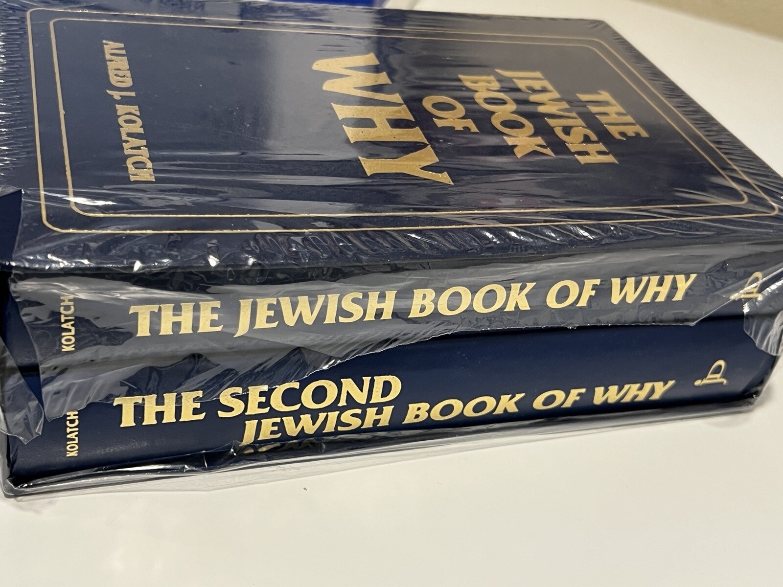 The Jewish Book of Why & The Second Jewish Book of Why New In Wrap See Pics