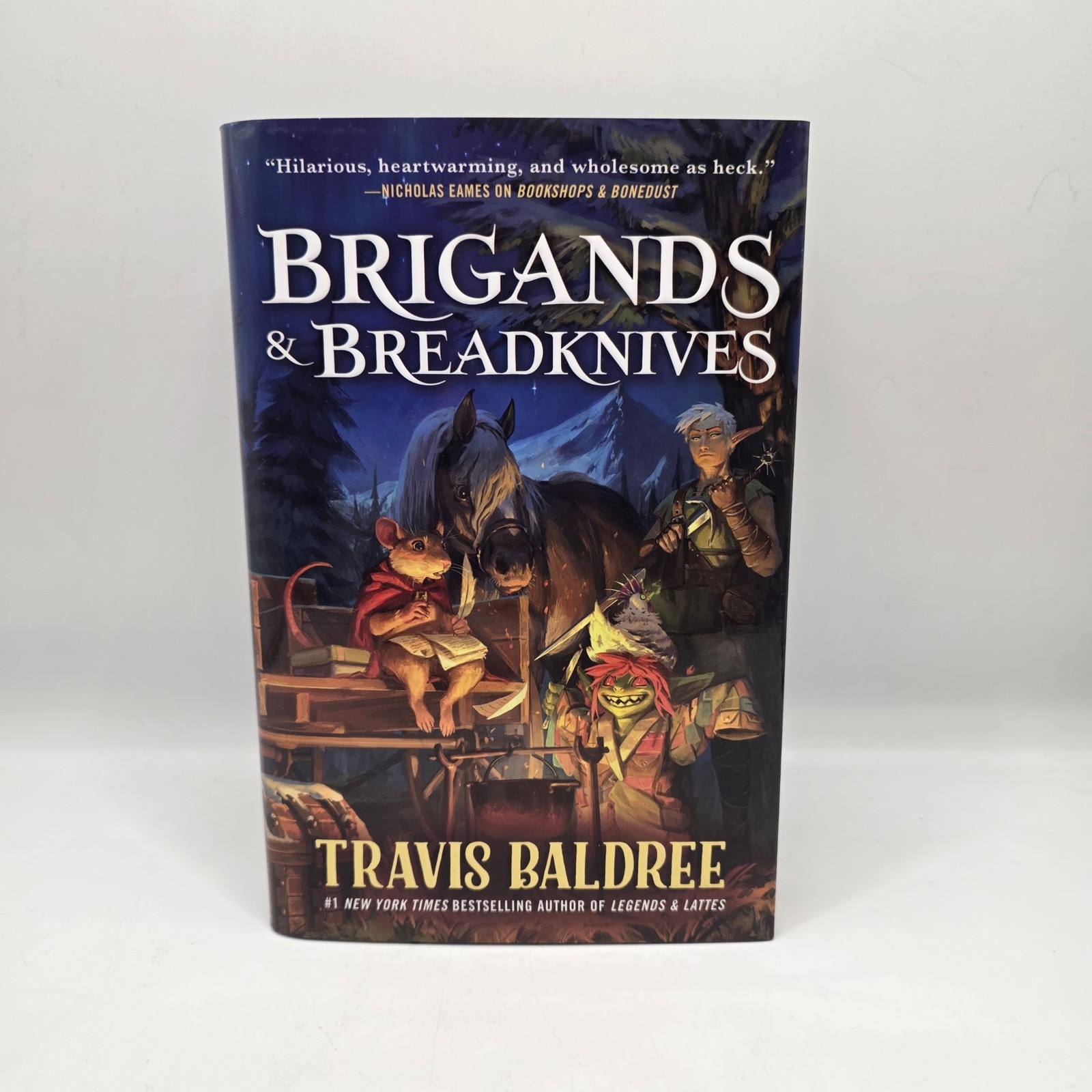 Travis Baldree Brigands & Breadknives Signed First Edition Hardcover Fantasy