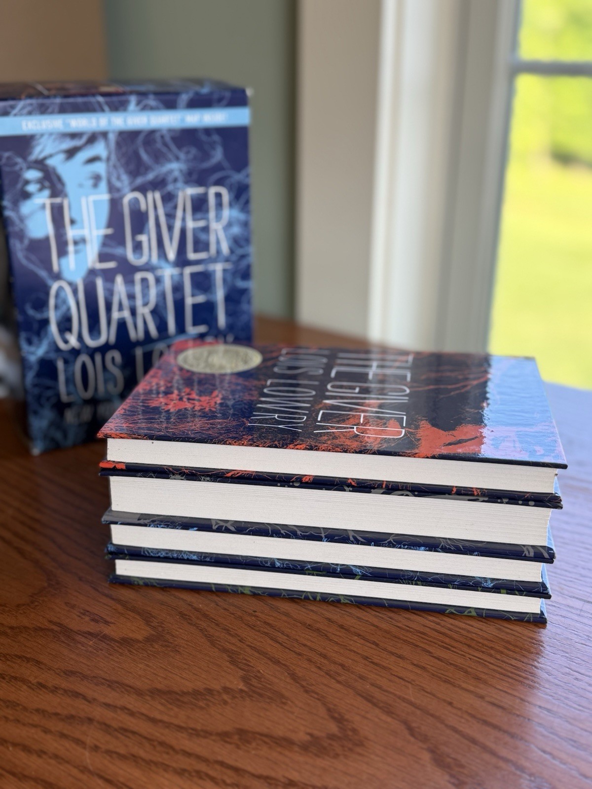 The Giver Quartet Boxed Set Lois Lowry (2014) 4 Hardcovers and Slip Case