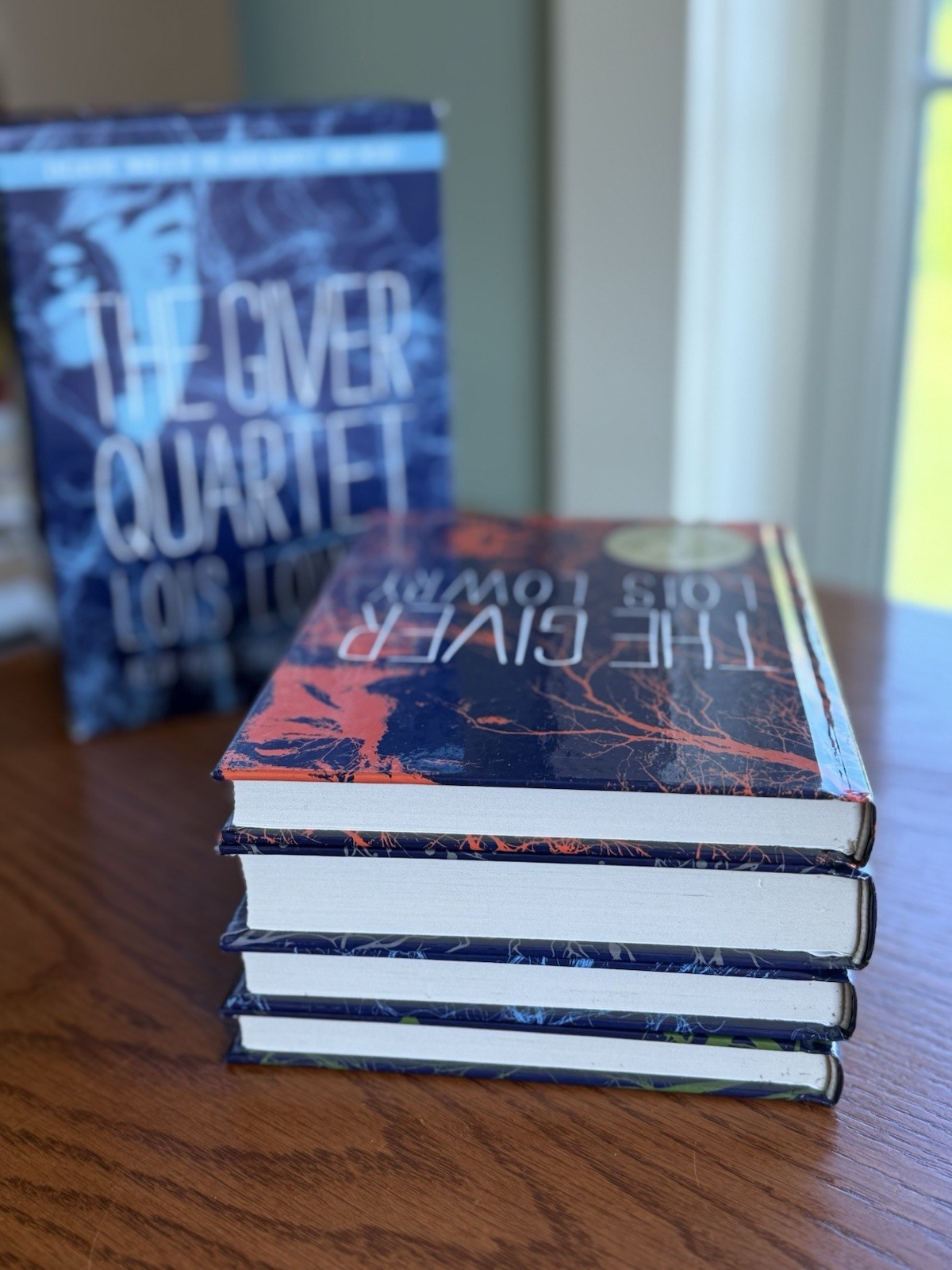 The Giver Quartet Boxed Set Lois Lowry (2014) 4 Hardcovers and Slip Case