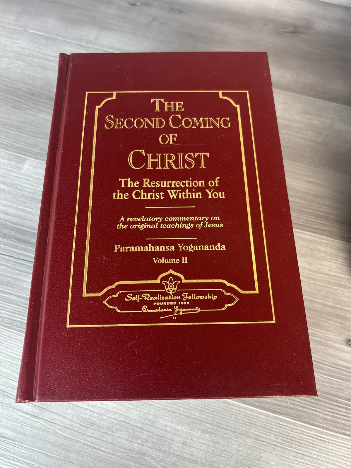 The Second Coming of Christ, Volumes I & II by: Paramahansa Yogananda Boxed Set