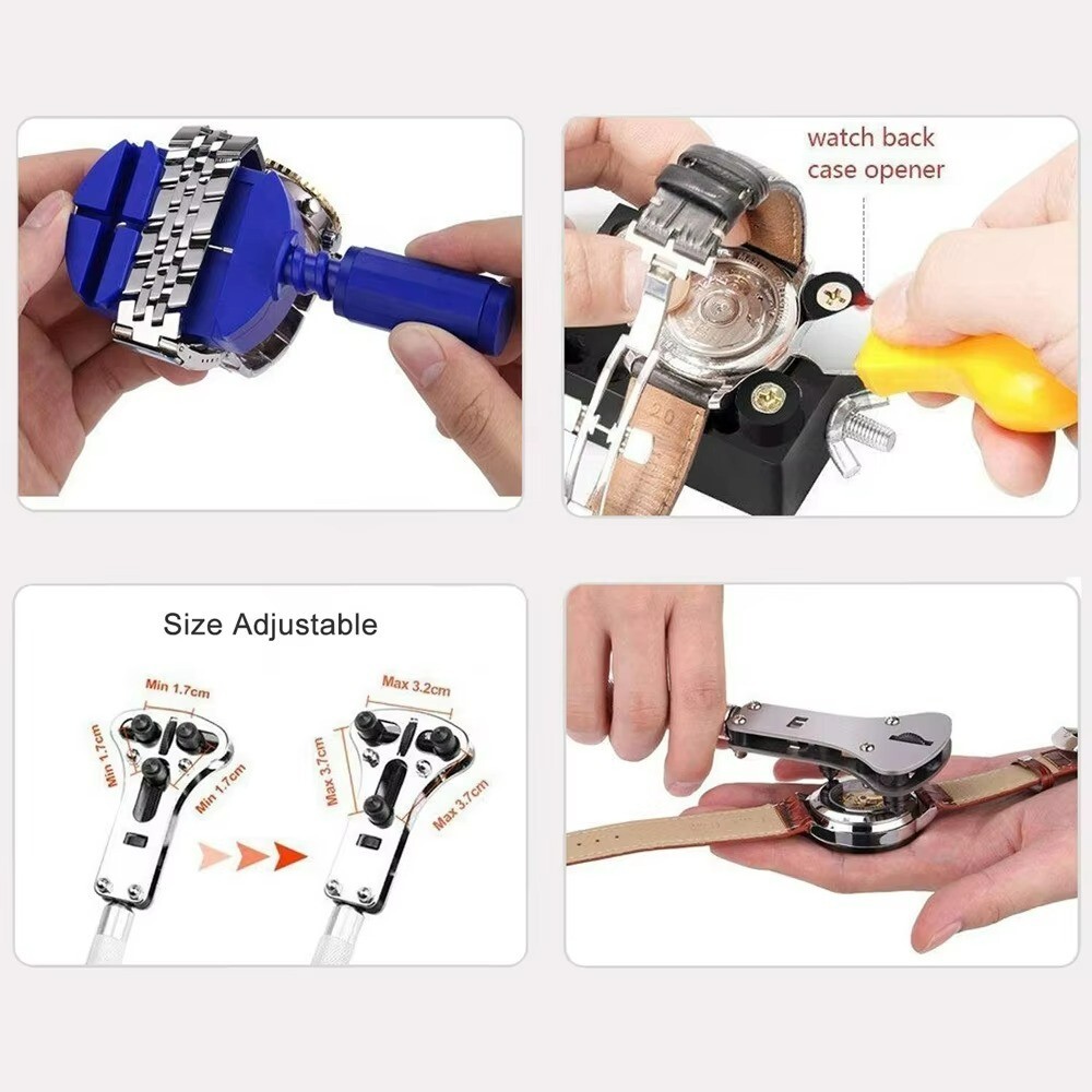 Watch Link Removal Kit,Watch Repair Kit, Watch Case Opener Spring Bar Tools